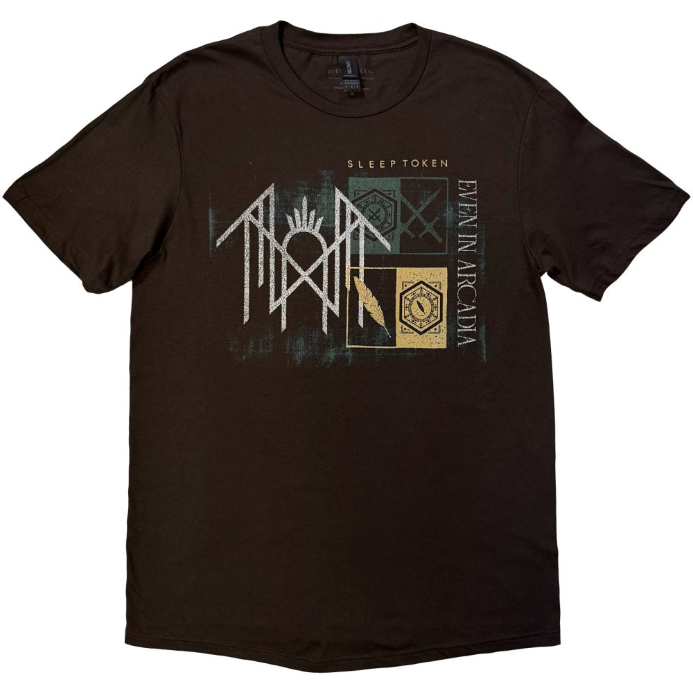 Sleep Token - Even In Arcadia Symbols Herren TShirt - Braun